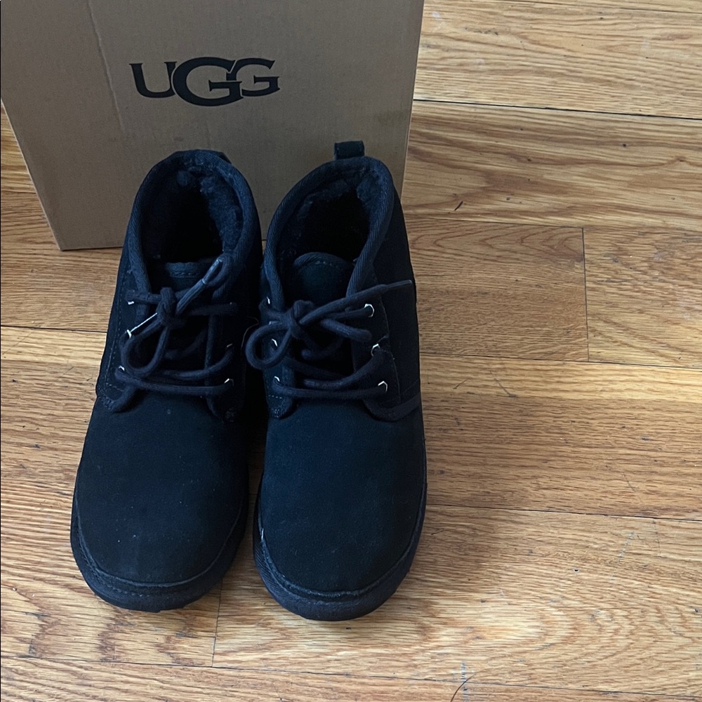 UGG Kids Midnight Black Boots
